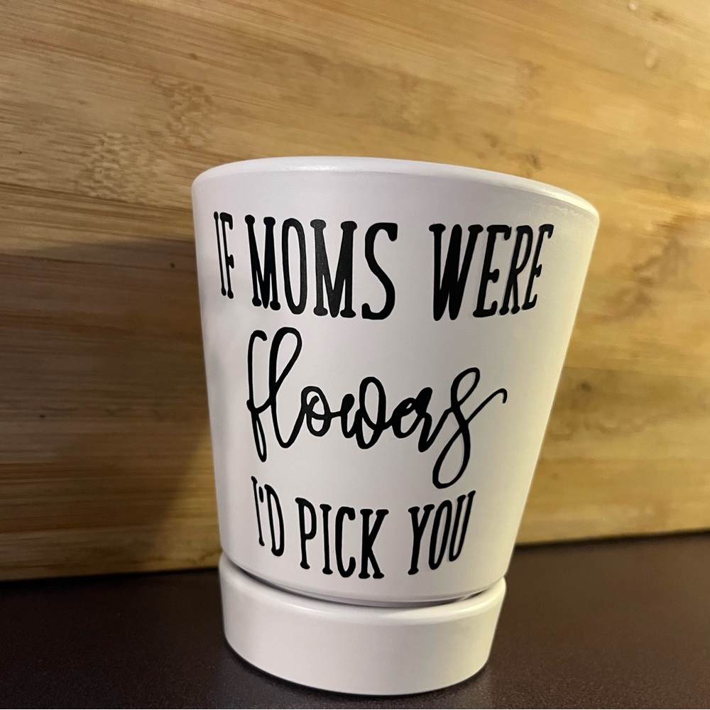 Cute customized flower pot